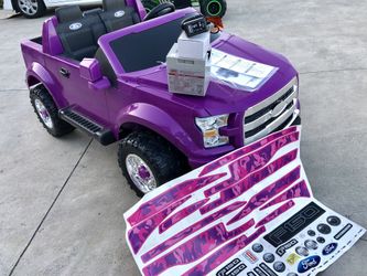 Power wheels f150 purple outlet