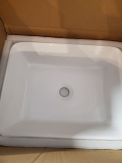 Bathroom sink bowl w/ faucet