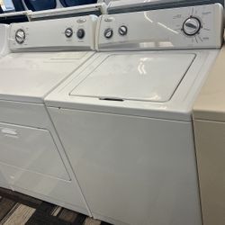Whirlpool Gas Set Washer And Dryer With Warranty