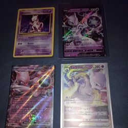Pokémon Card Mewtwo 