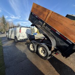6x10 Dump Trailer For Daily Use