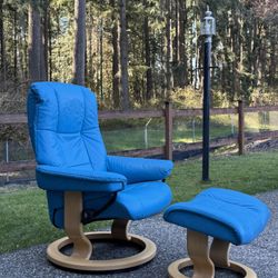 Ekornes Stressless Chair And Ottoman 