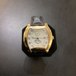 Invicta “Obejt D Art” Leather Band 44mm Automatic Watch 