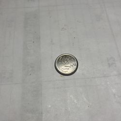 2001 Canadian 10 Cent Coins W/ Year Of Volunteers 