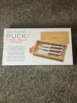 Wolfgang Puck 3-Piece Cheese Knife Set