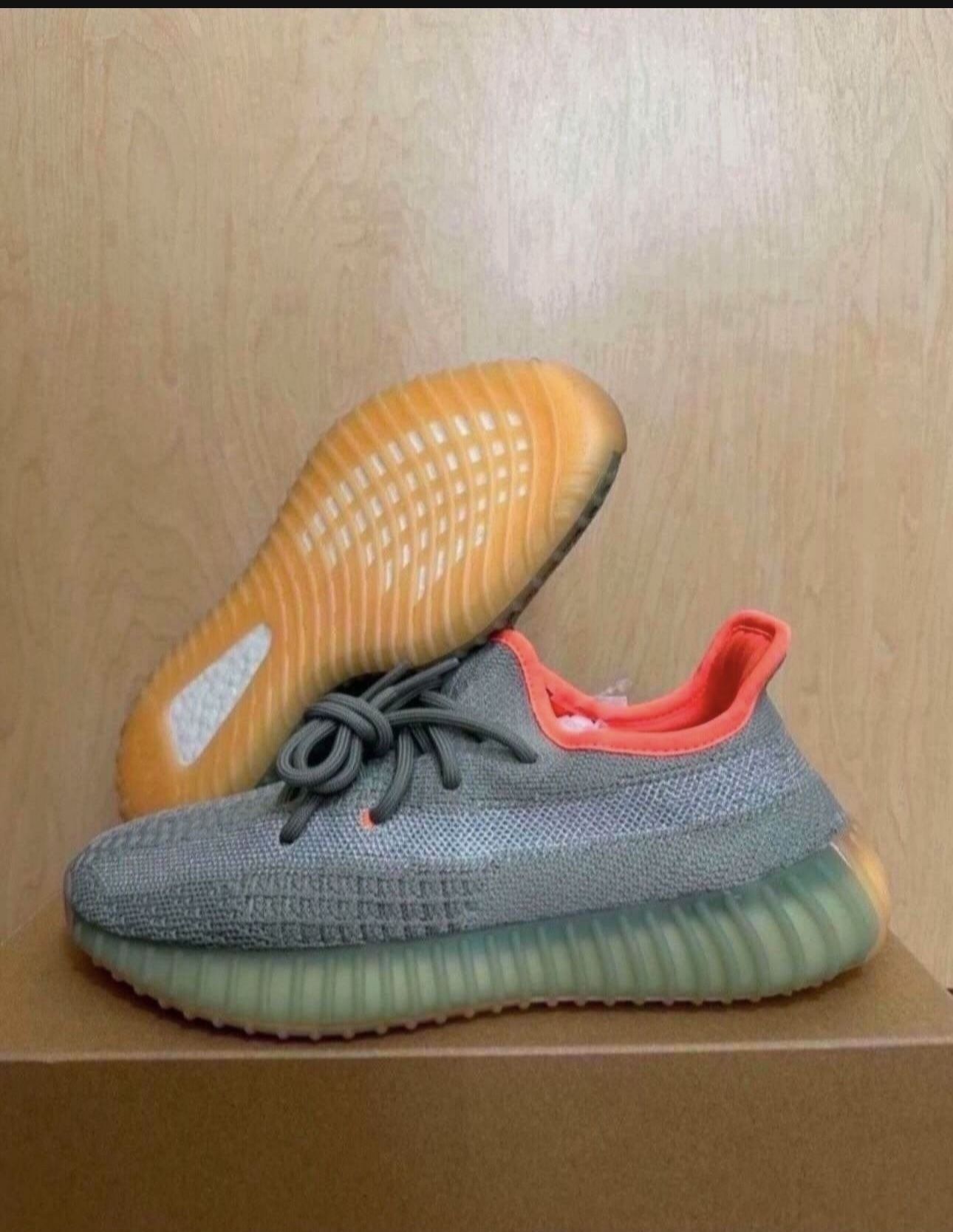 Adidas Yeezy Boost 350 V2 Desert Sage Size 5 Mens / 6 Womens FX9035 Brand New