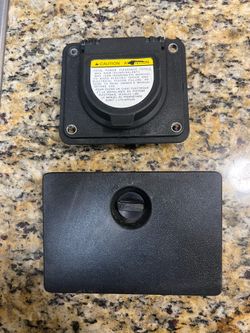 Tacoma bed storage box lid and power outlet socket