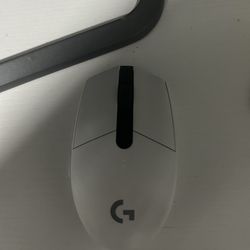 Logitech white mouse