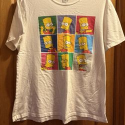 Bart Simpson T-Shirt Size XL The Simpsons