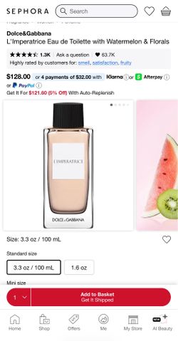 Dolce&Gabbana  L'Imperatrice Eau de Toilette with Watermelon & Florals