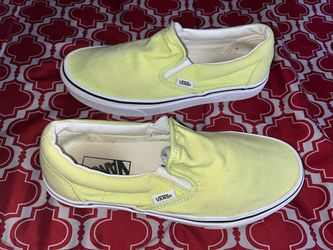 Vans Classic Slip-On Sneakers Neon Yellow
