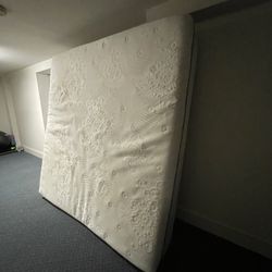 FREE: King Size Memory Foam Mattress. 