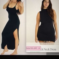 2 Organic Basics Dress Bundle XL