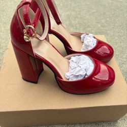Red Heels Size 6