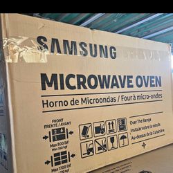 Samsung Stainless Steel Over-the-Range Microwave-NEW IN BOX