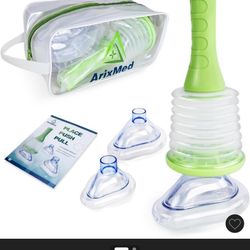 Arixmed Portable Choking Rescue Device for Kids and Adults - First-Aid Emergency Suction Safety Essential Kit