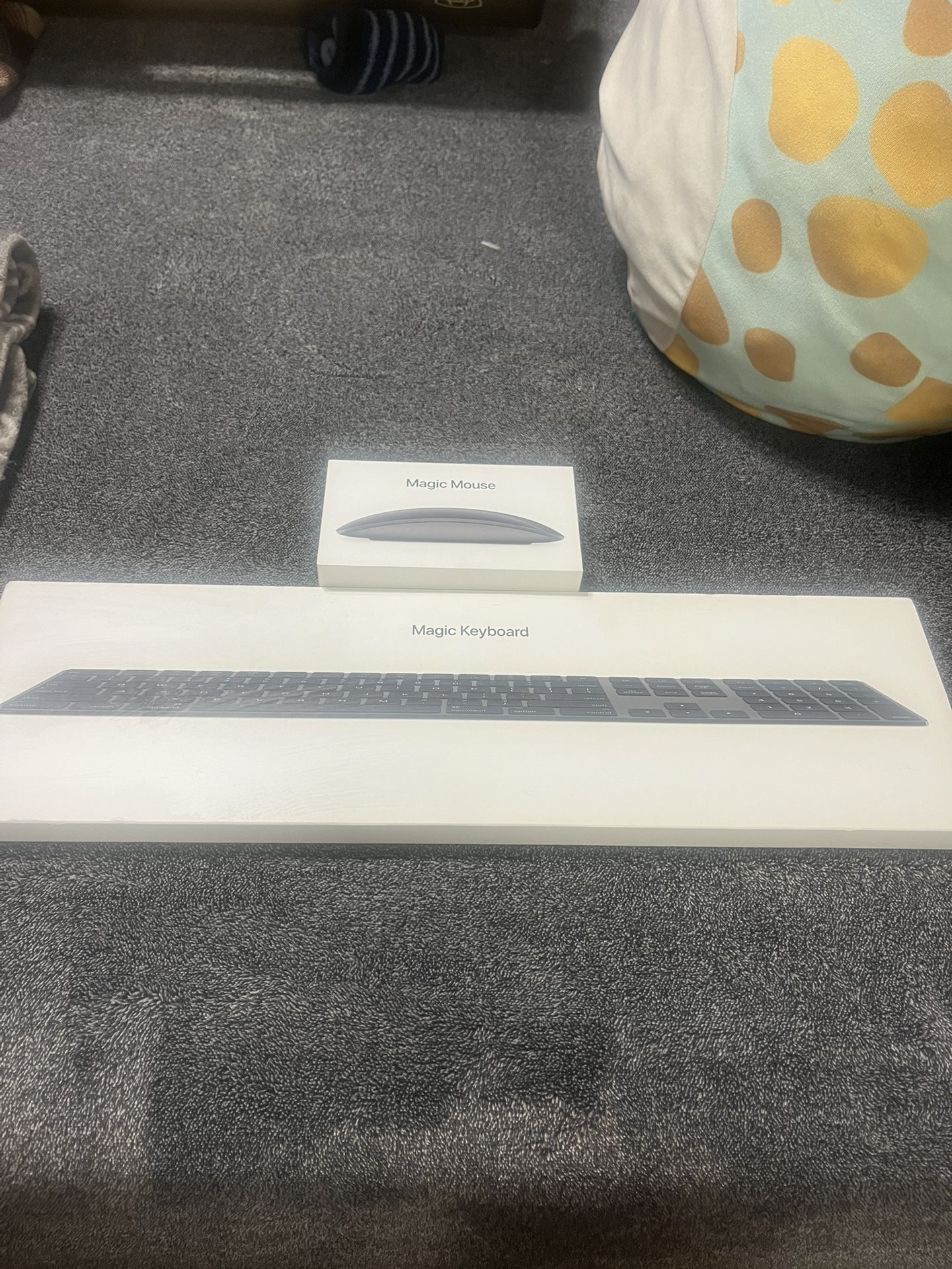 Magic Keyboard And Magic Mouse BLACK