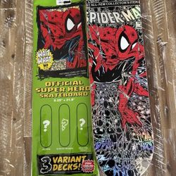 Spider-Man X HUF skateboard