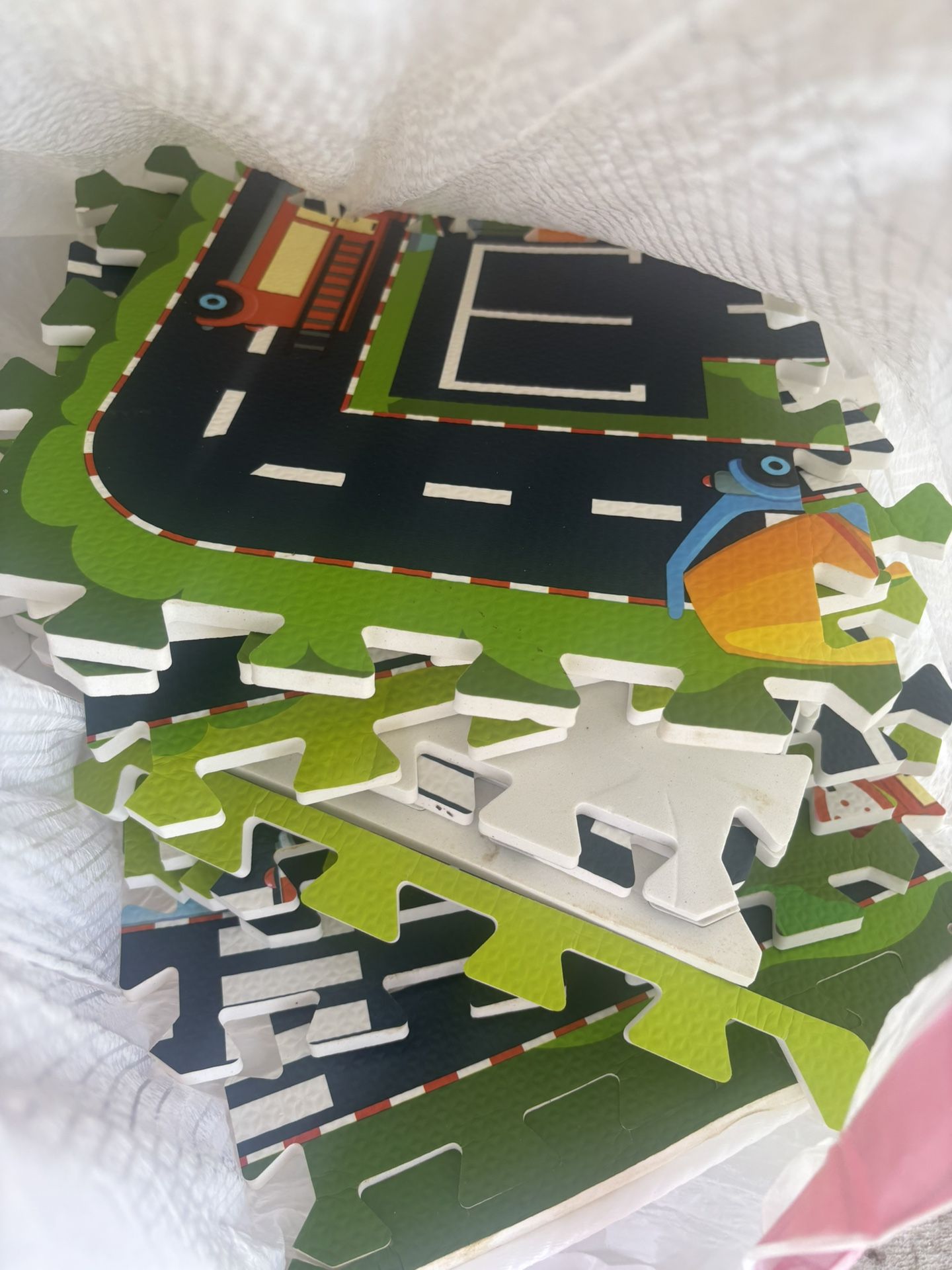 Kids Floor Puzzle, All Pieces