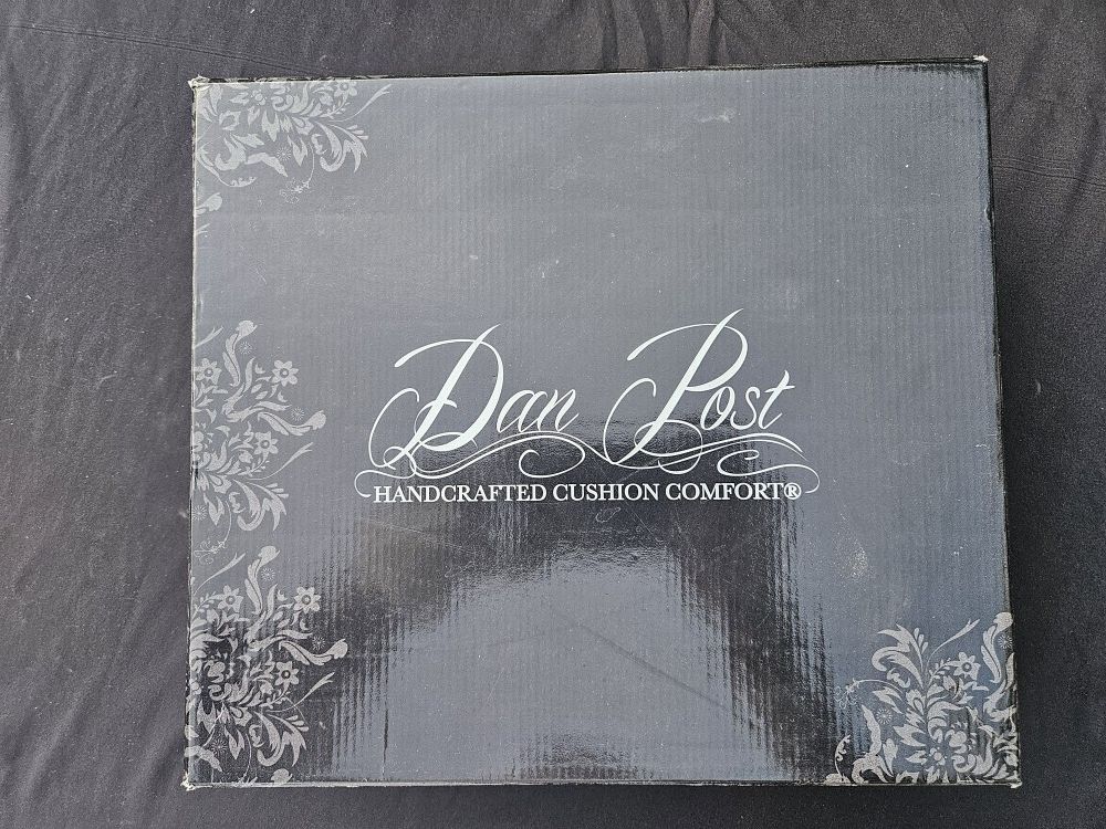 Dan Post DP4060 Womens Snip Toe Western Black Suede Ankle Boots Size 7