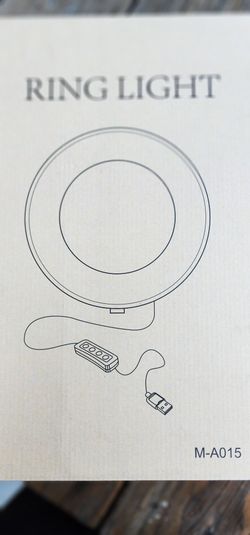 RGB Ring Light 10-inch, Selfie Light