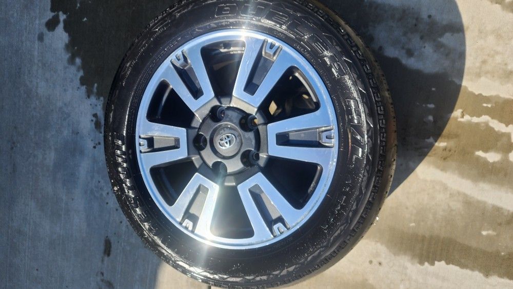 Used Tundra Tires And Alloy Wheels Set Of 4