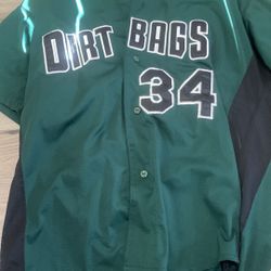 Dirt Bags Softball Jersey Sz 2XL 