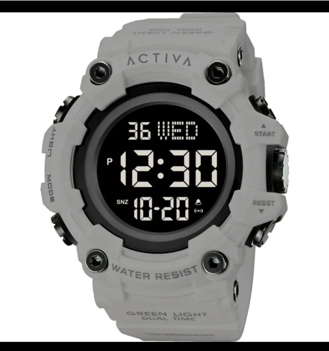 Activa Kadron X Invicta Digital Men's Watch - 53mm, grey ACW1968-008
