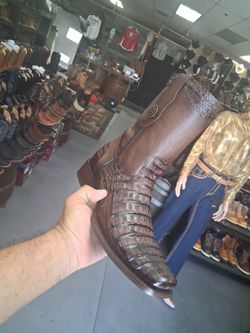 Botas De Piel punta Dubai