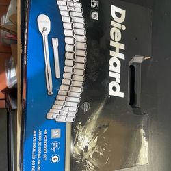 Diehard 46piece 1/2in socket set
