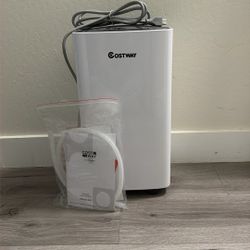 Costway 24-Pints Portable Dehumidifier 