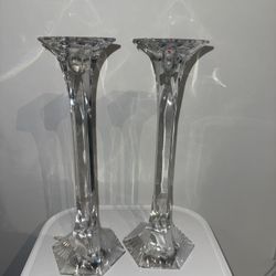 crystal candle sticks 