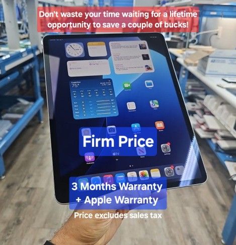 iPad Air 13 M2 128GB WiFI + Cellular Unlocked