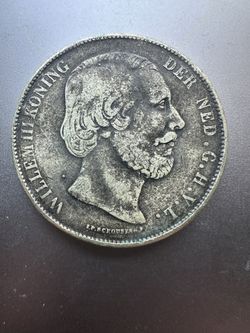 1863 2 1/2 Gulden 