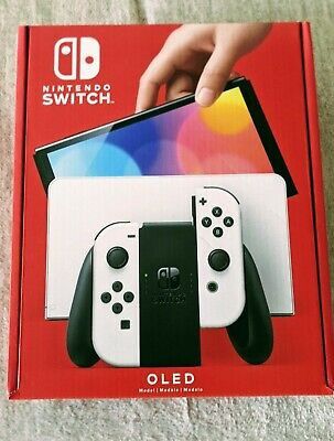 Nintendo Switch OLED Console w/ White Joy-Con

