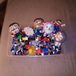 Bin Full Legos,