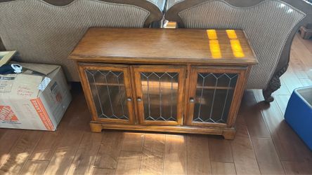 Oak cabinet