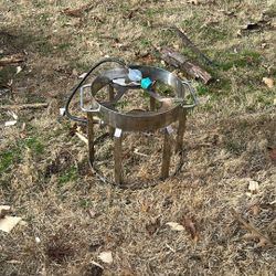 Outdoor Propane Burner / Turkey Fryer Stand – Heavy Duty