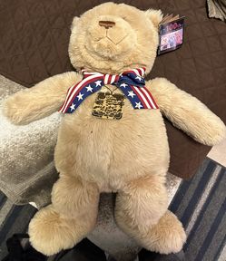 Gund Toys Vintage Gund Anniversary Wish Teddy Bear Plush