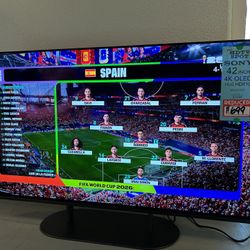 Sony 42” oled smart tv 42A90K 