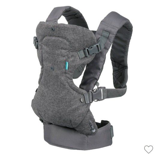 Infantino Flip 4-In-1 Convertible Baby
Carrier - Gray