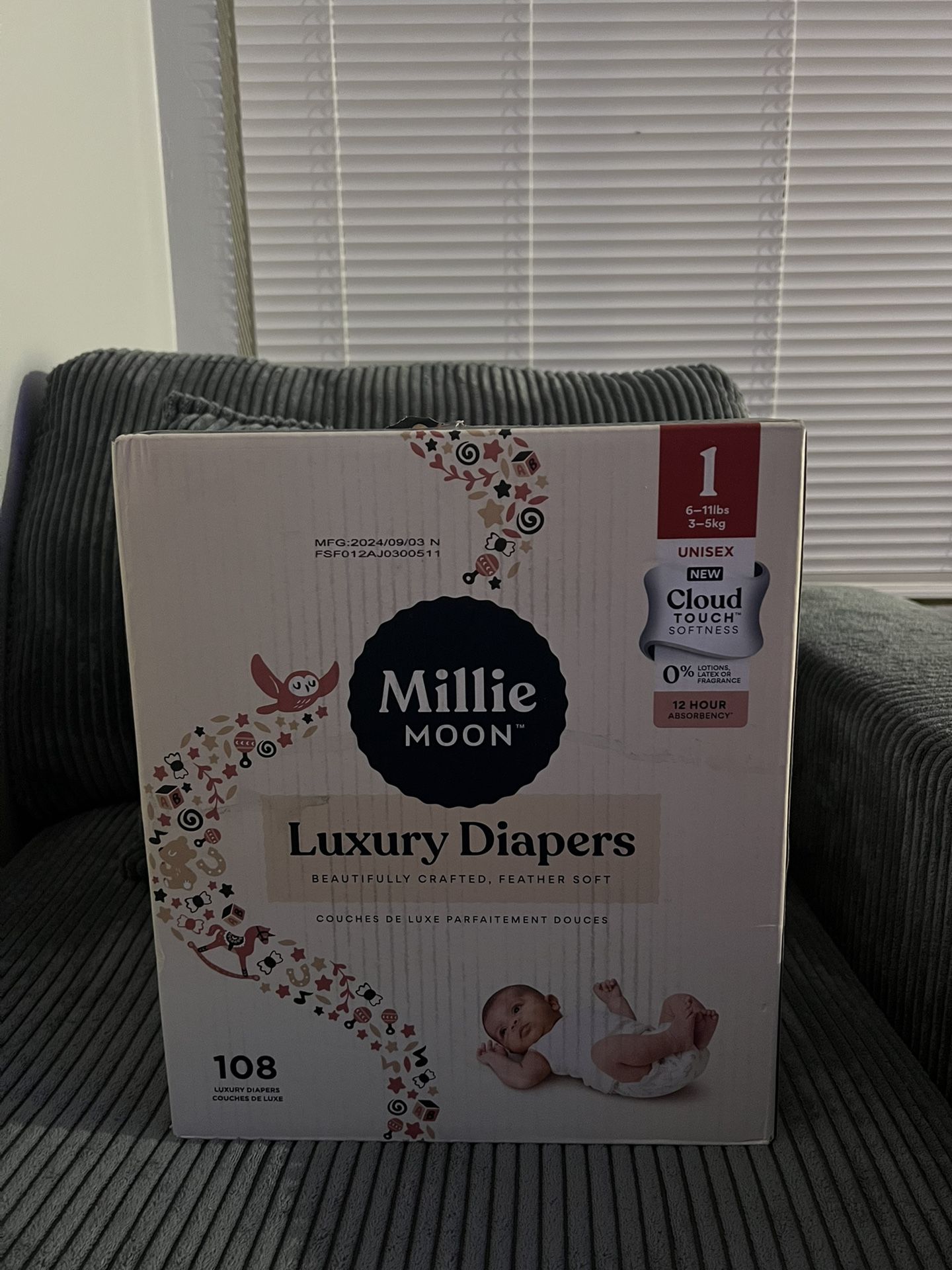 Size 1 Millie Moon Diapers