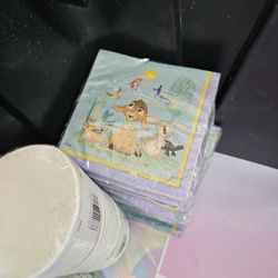 Wish Napkins And Cups 