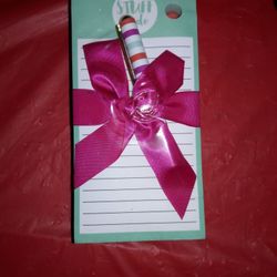3 Notepads 450 Sheets With Pen  $6