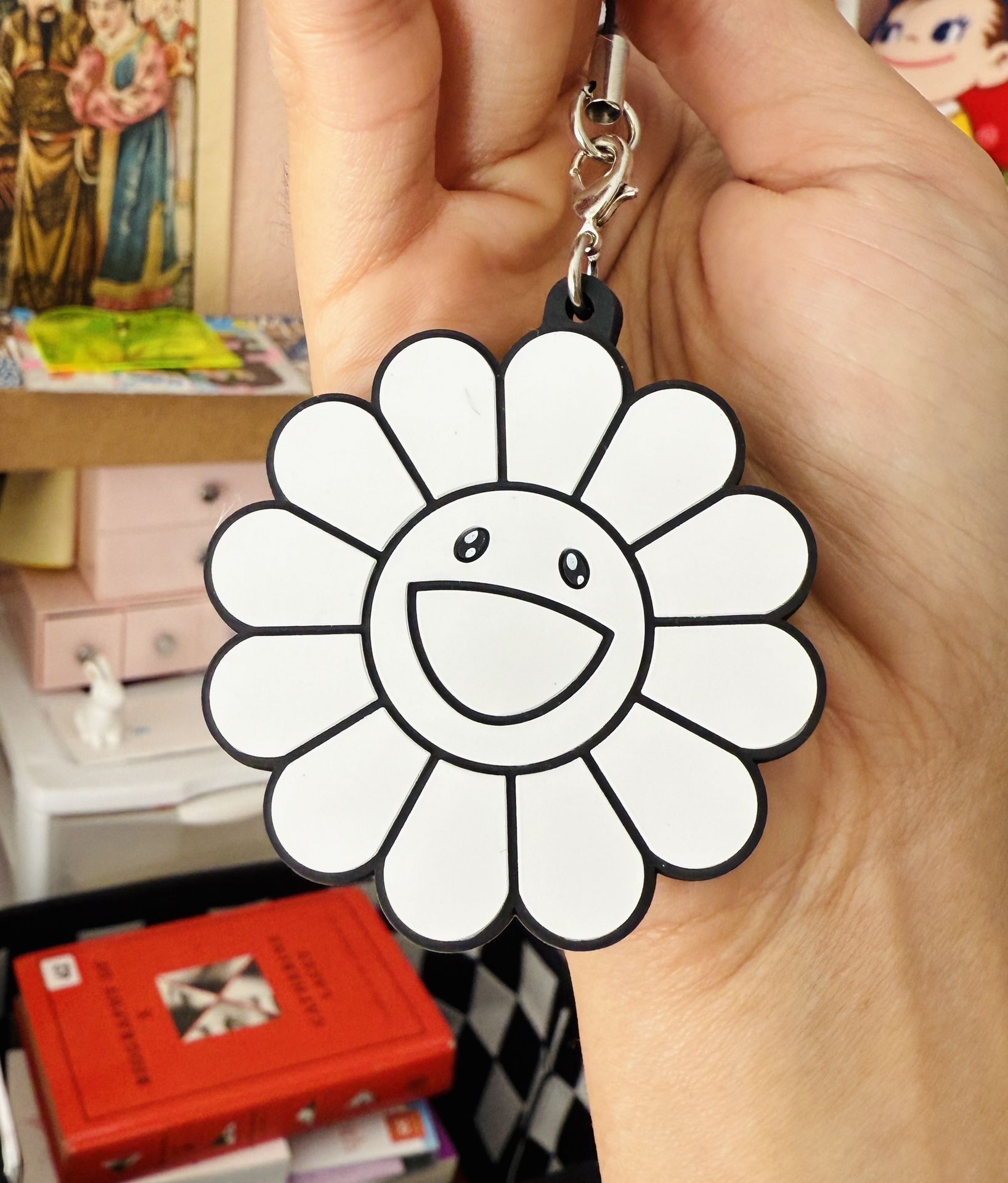Takashi Murakami Keychain From Japan RARE