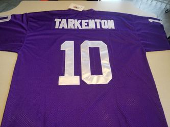 Minnesota Vikings Frank Tarkenton Thowback Jersey 4xl New With Tags Stitched 