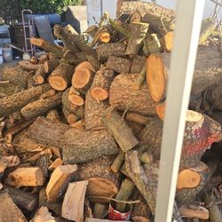 Firewood Seasoned And Ready To Burn Or Cook With