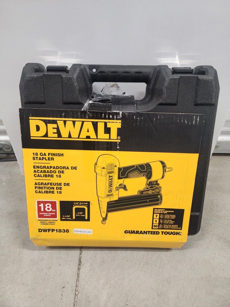 DEWALT Pneumatic 18-Gauge 1/4 in. Crown