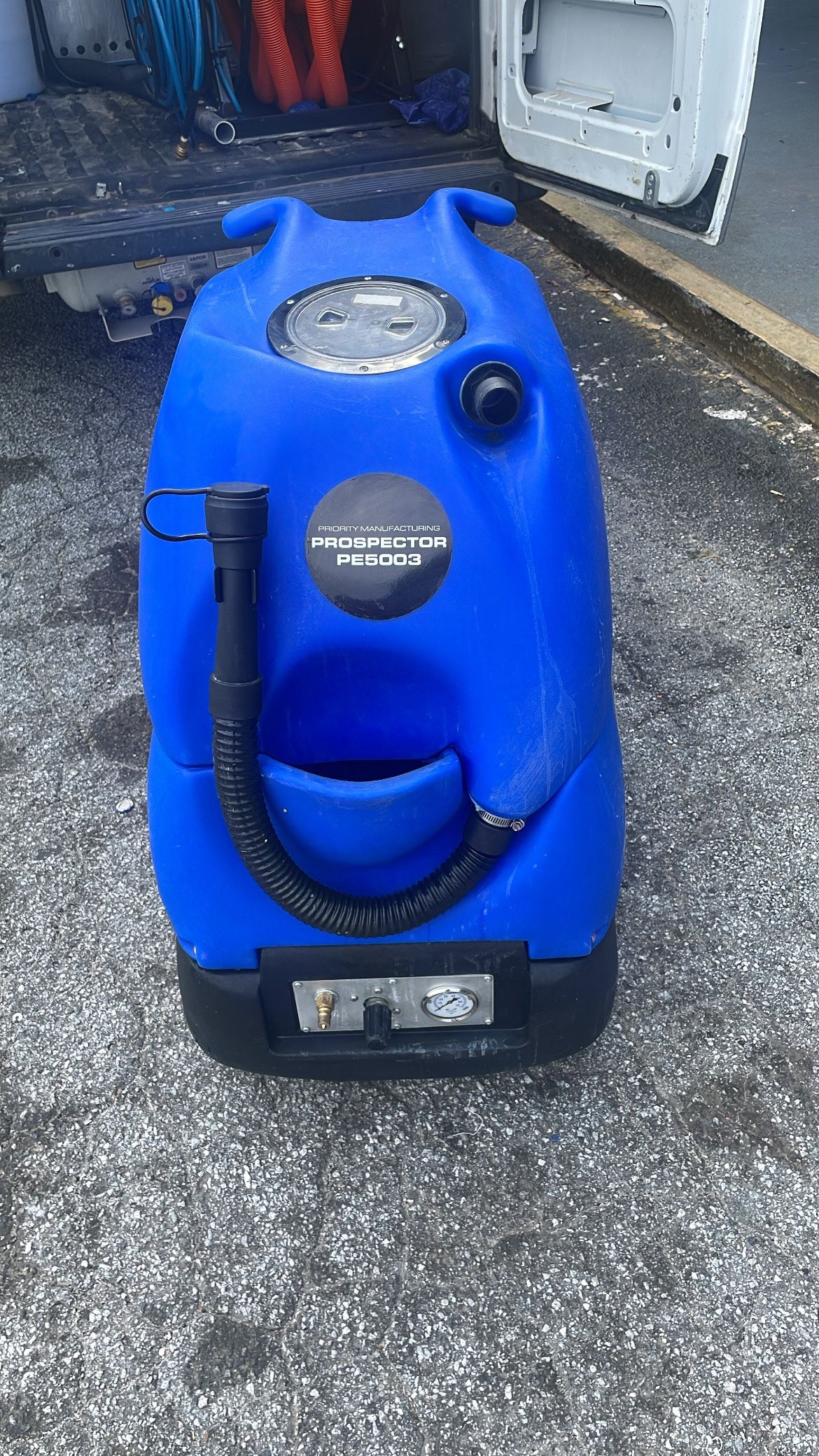 CRB Machine, Hawk Floor machine & Prospector PE5003