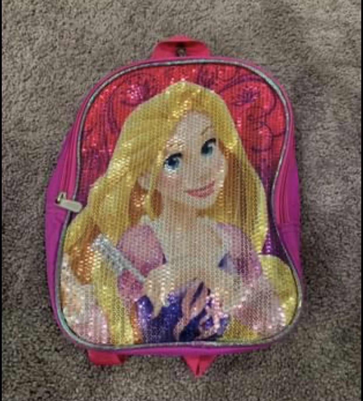 Disney Rapunzel Mini Sequin Backpack